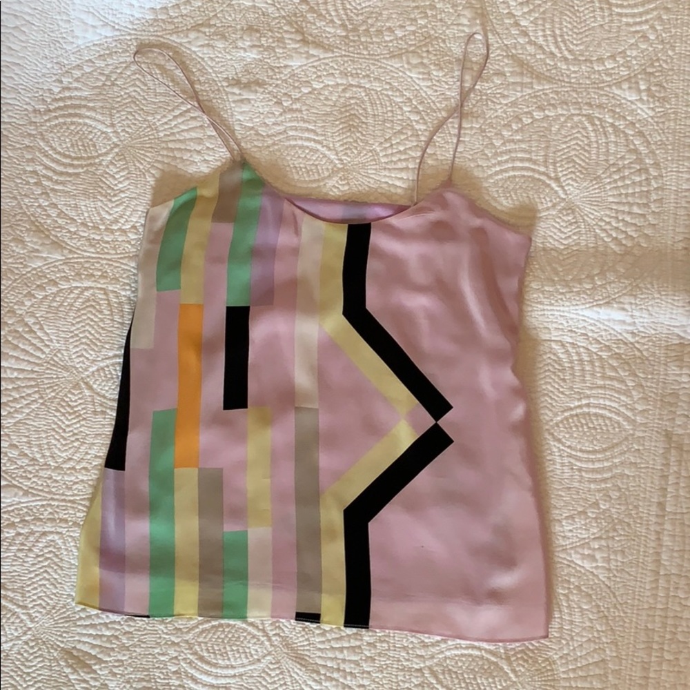 Tibi Silk Top